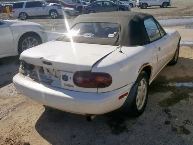 JM1NA3516P0405148 - 1993 MAZDA MX-5 MIATA WHITE photo 4