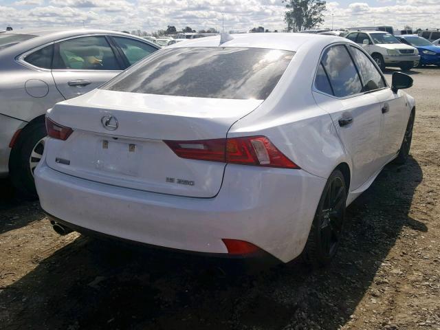 JTHBF1D25F5066269 - 2015 LEXUS IS 250 WHITE photo 4