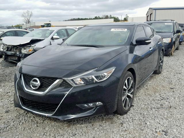 1N4AA6AP1JC374851 - 2018 NISSAN MAXIMA 3.5 BLACK photo 2