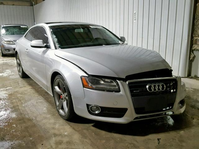 WAULFAFR2AA007645 - 2010 AUDI A5 PREMIUM SILVER photo 1