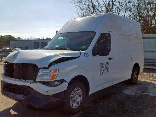 1N6BF0LX5DN114257 - 2013 NISSAN NV 2500 WHITE photo 2