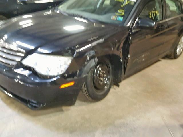 1C3CC4FB3AN173444 - 2010 CHRYSLER SEBRING TO BLACK photo 9