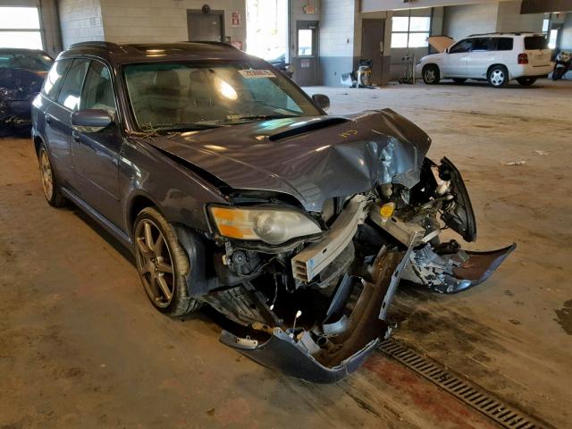 4S3BP676354361904 - 2005 SUBARU LEGACY GT BLUE photo 1