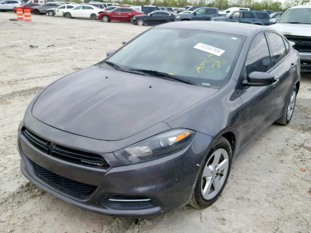 1C3CDFBB6FD330086 - 2015 DODGE DART SXT CHARCOAL photo 2