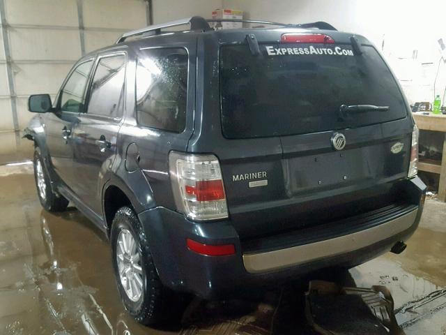 4M2CU87749KJ11780 - 2009 MERCURY MARINER PR BLUE photo 3