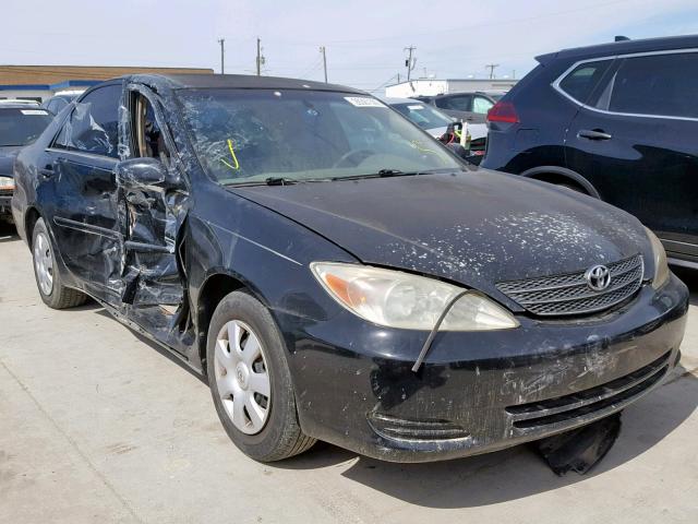 4T1BE32K93U177651 - 2003 TOYOTA CAMRY LE BLACK photo 1