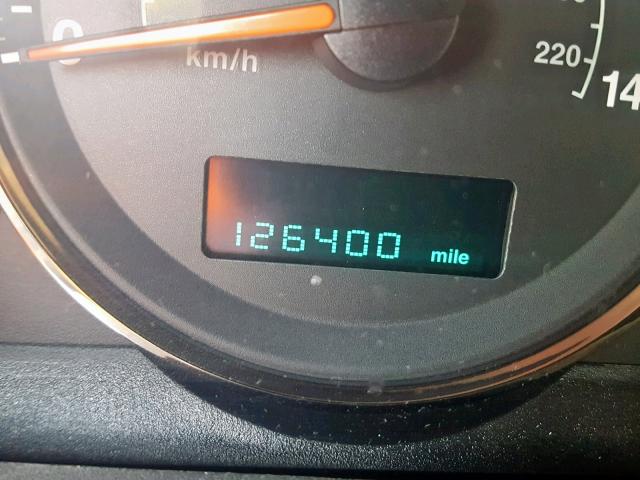 1J8HG48K76C273321 - 2006 JEEP COMMANDER SILVER photo 8