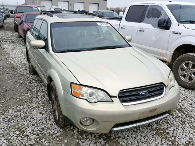 4S4BP86C064329704 - 2006 SUBARU LEGACY OUT BEIGE photo 1