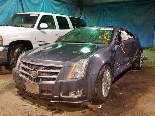 1G6DS1ED8B0136217 - 2011 CADILLAC CTS PREMIU GRAY photo 2