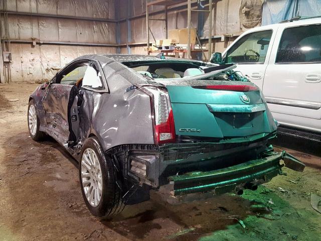 1G6DS1ED8B0136217 - 2011 CADILLAC CTS PREMIU GRAY photo 3