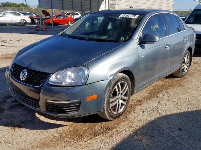 3VWSF71K26M675660 - 2006 VOLKSWAGEN JETTA 2.5 BLUE photo 2