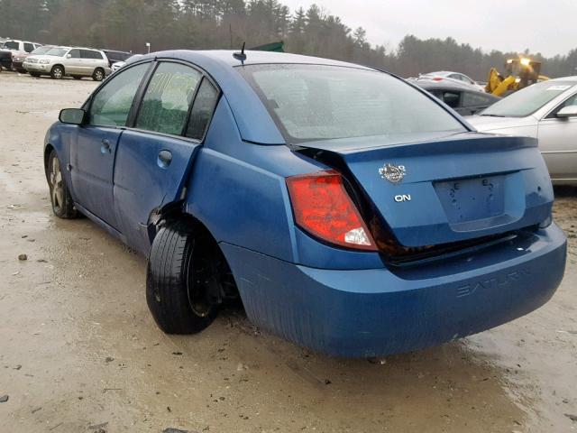 1GBAL5882151560 - 2006 SATURN ION LEVEL BLUE photo 3