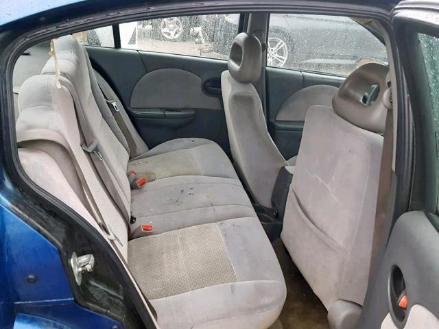 1GBAL5882151560 - 2006 SATURN ION LEVEL BLUE photo 6