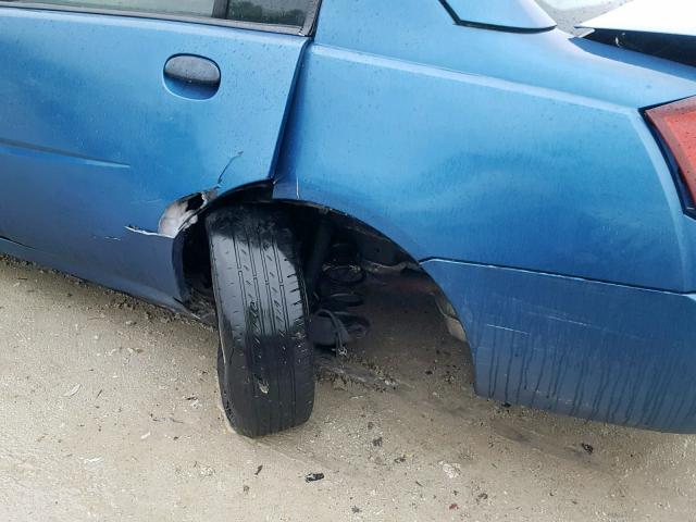 1GBAL5882151560 - 2006 SATURN ION LEVEL BLUE photo 9