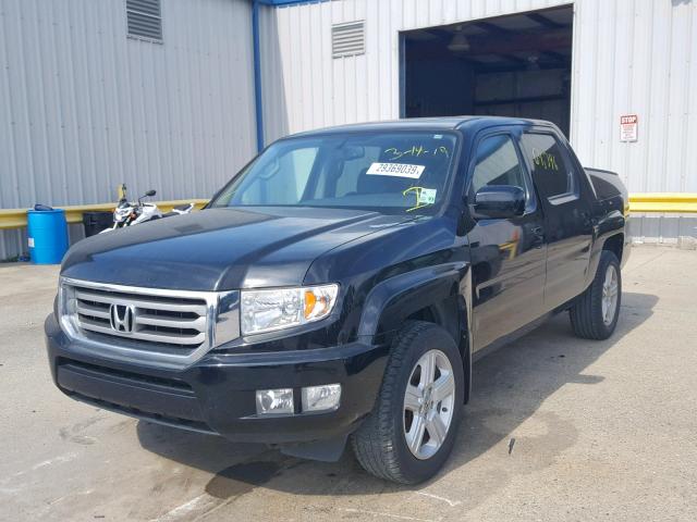 5FPYK1F59DB008845 - 2013 HONDA RIDGELINE BLACK photo 2