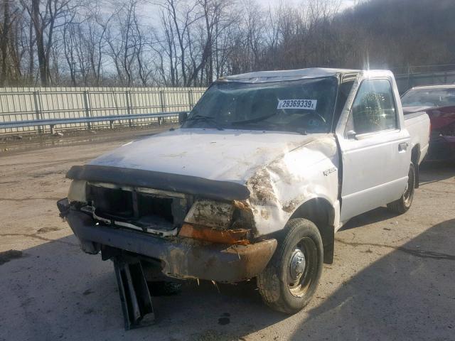 1FTYR10C8WUC57935 - 1998 FORD RANGER WHITE photo 2