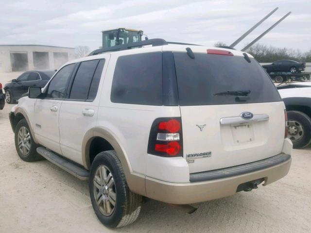 1FMEU64E48UB15316 - 2008 FORD EXPLORER E WHITE photo 3