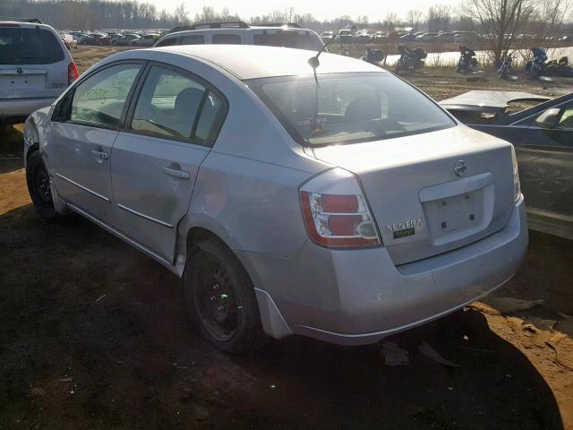 3N1AB61E48L630035 - 2008 NISSAN SENTRA 2.0 SILVER photo 3