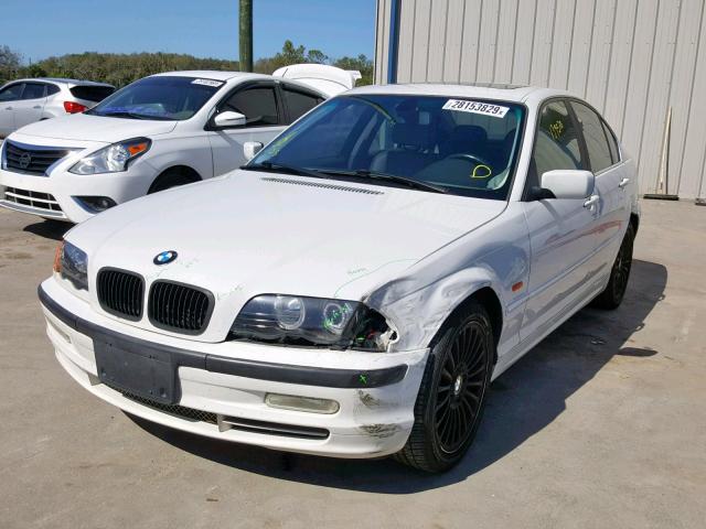 WBAAV53411FJ66315 - 2001 BMW 330 I WHITE photo 2