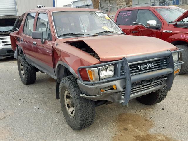 JT3RN37W3M0006454 - 1991 TOYOTA 4RUNNER RN MAROON photo 1