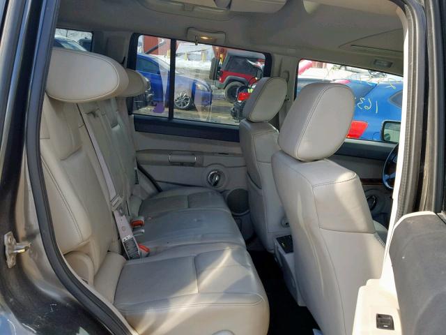 1J8HG58N06C318003 - 2006 JEEP COMMANDER GREEN photo 6