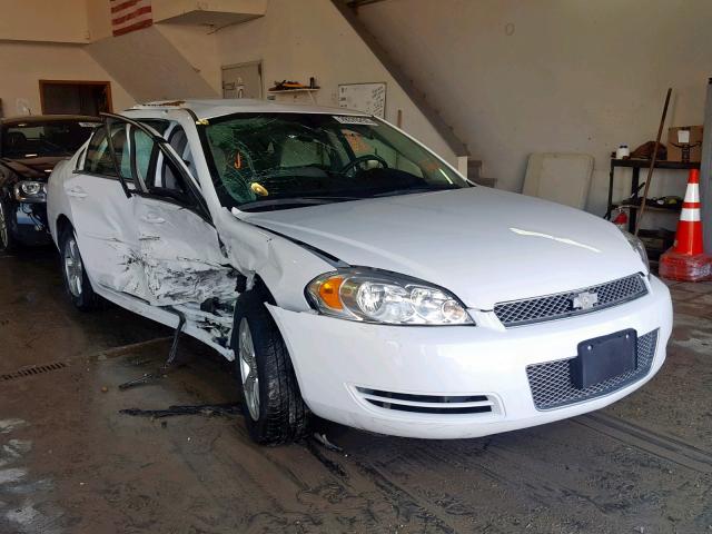 2G1WA5E31F1136490 - 2015 CHEVROLET IMPALA LIM WHITE photo 1