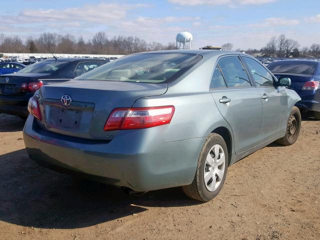 4T1BE46K97U681252 - 2007 TOYOTA CAMRY NEW TEAL photo 4