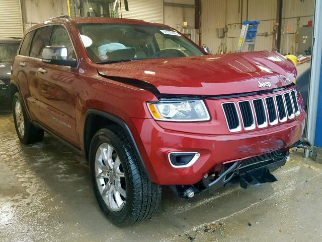 1C4RJFBTXEC115242 - 2014 JEEP GRAND CHER RED photo 1