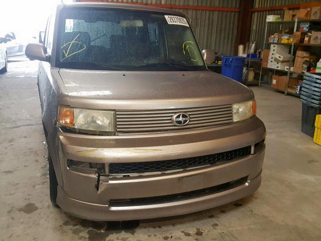 JTLKT324354022175 - 2005 TOYOTA SCION XB ვერცხლისფერი ფოტო 1