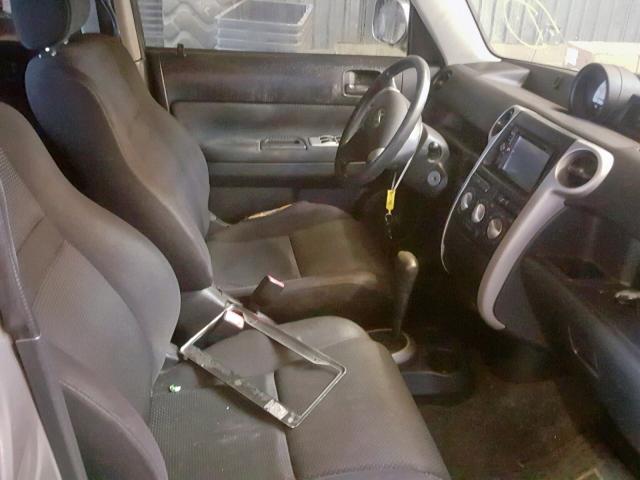 JTLKT324354022175 - 2005 TOYOTA SCION XB ვერცხლისფერი ფოტო 5