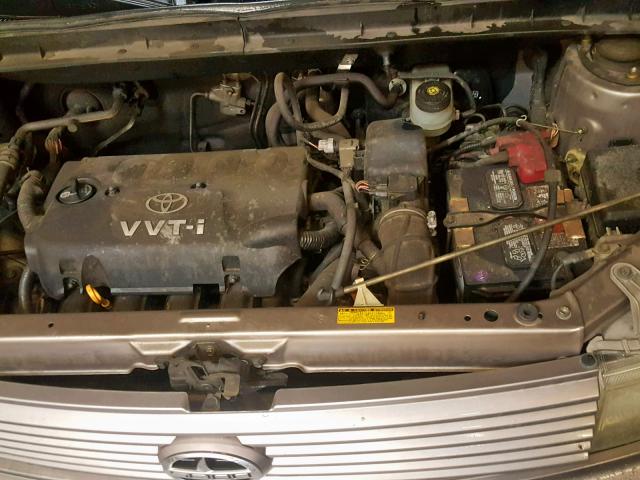 JTLKT324354022175 - 2005 TOYOTA SCION XB ვერცხლისფერი ფოტო 7
