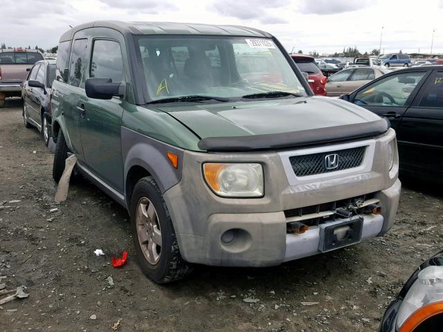 5J6YH18553L019481 - 2003 HONDA ELEMENT EX GREEN photo 1