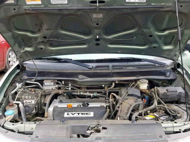 5J6YH18553L019481 - 2003 HONDA ELEMENT EX GREEN photo 7