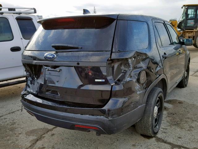 1FM5K8AR3GGA97042 - 2016 FORD EXPLORER P BLACK photo 4