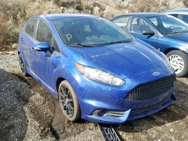 3FADP4GX0EM148893 - 2014 FORD FIESTA ST BLUE photo 1