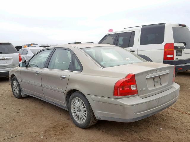 YV1TS92D641354157 - 2004 VOLVO S80 TAN photo 3