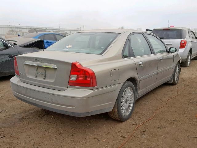 YV1TS92D641354157 - 2004 VOLVO S80 TAN photo 4