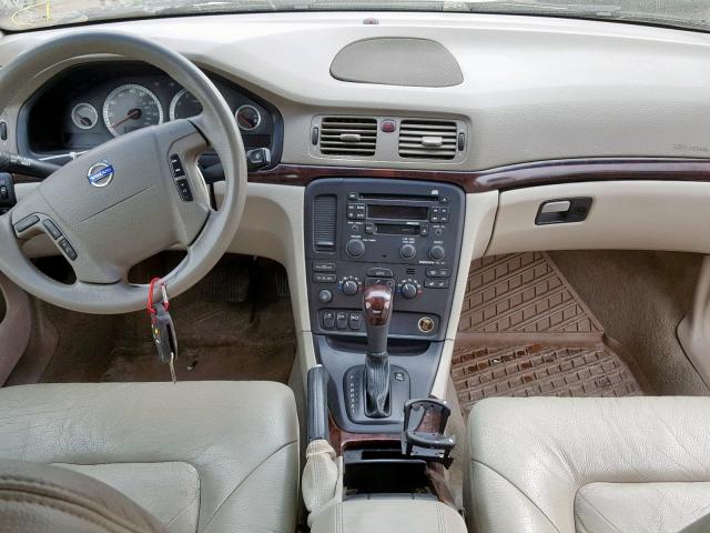 YV1TS92D641354157 - 2004 VOLVO S80 TAN photo 9