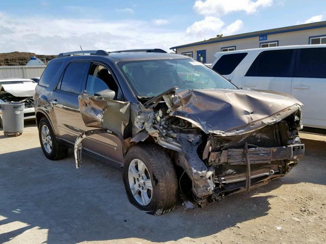 1GKLRLED4AJ124112 - 2010 GMC ACADIA SLE BROWN photo 1