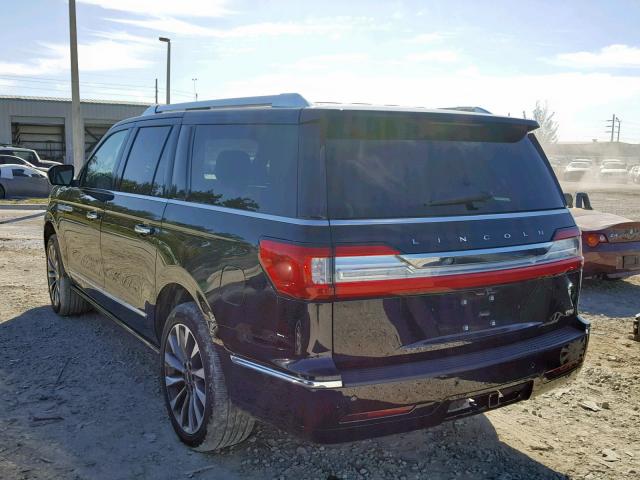 5LMJJ3HT8JEL05499 - 2018 LINCOLN NAVIGATOR BLACK photo 3