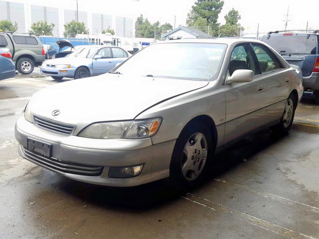 JT8BF28G010310394 - 2001 LEXUS ES 300 GRAY photo 2