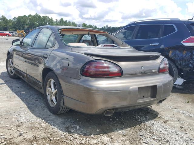 1G2WP52KX2F271914 - 2002 PONTIAC GRAND PRIX BROWN photo 3