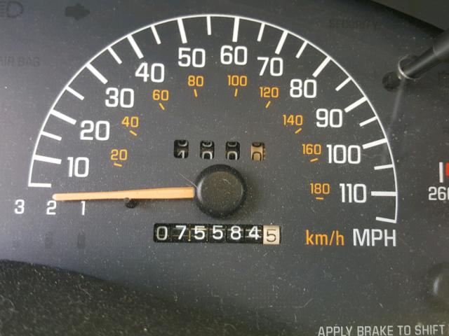 1G2WP52KX2F271914 - 2002 PONTIAC GRAND PRIX BROWN photo 8