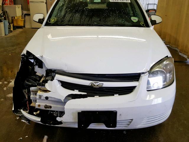 1G1AT58HX97261717 - 2009 CHEVROLET COBALT LT WHITE photo 9