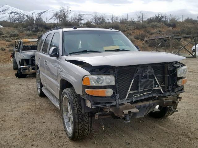 1GKEK63U25J160842 - 2005 GMC YUKON DENA SILVER photo 1