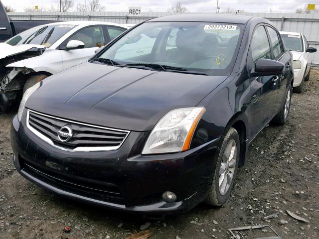 3N1AB6AP4AL642600 - 2010 NISSAN SENTRA 2.0 BLACK photo 2