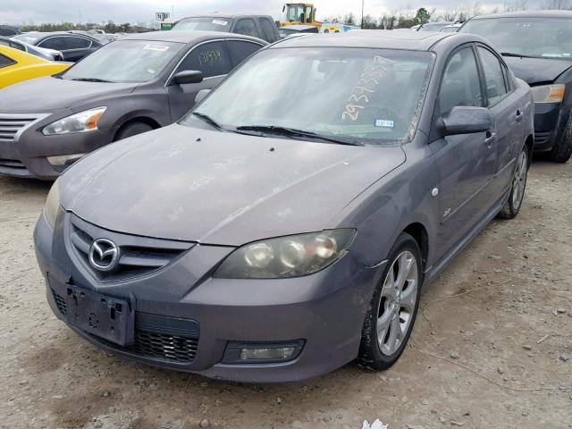 JM1BK323671651858 - 2007 MAZDA 3 S GRAY photo 2