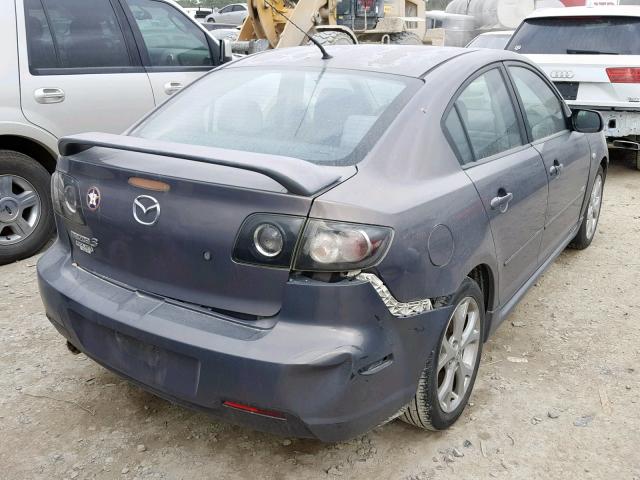 JM1BK323671651858 - 2007 MAZDA 3 S GRAY photo 4