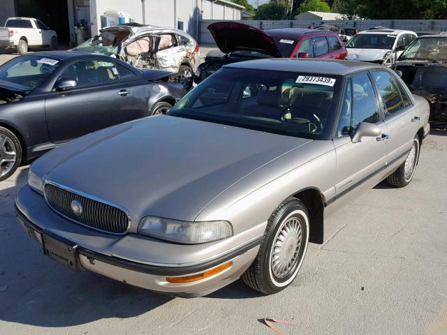 1G4HP52K3VH480758 - 1997 BUICK LESABRE CU SILVER photo 2