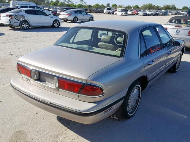 1G4HP52K3VH480758 - 1997 BUICK LESABRE CU SILVER photo 4